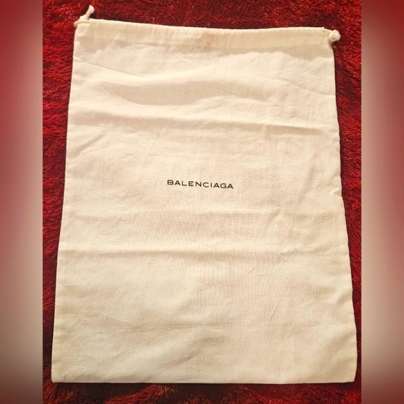 Balenciaga Drawstring Dust Bag Tote Protector Travel Storage Organizer Handbag - Picture 2 of 6